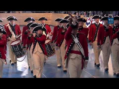 Armed Forces Full Honor Review Farewell Ceremony
