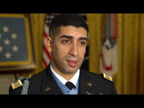 Behind the scenes with Medal of Honor Recipient Captain Florent Groberg