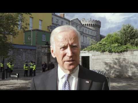 Dublin Castle, Ireland: Check in with Vice President Biden