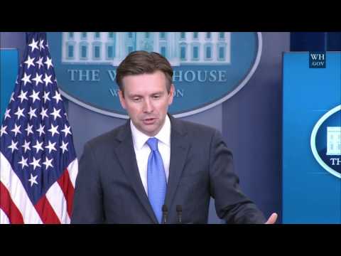 1/6/17: White House Press Briefing