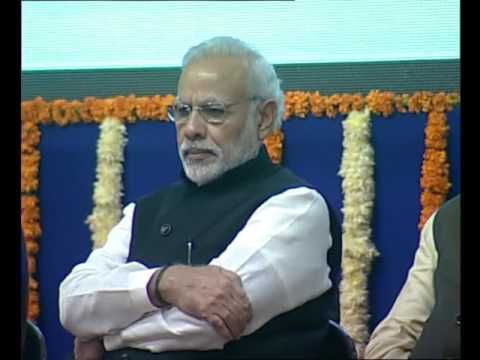 PM Modi at Bhoomi Poojan Ceremony at Gandhinagar Railway Station, Gujarat