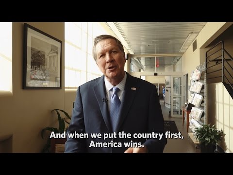 Governor Kasich on TPP and putting America above politics.