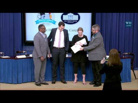 Healthy Campus Challenge Day at the White House