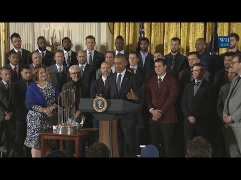 The 2016 World Series Champion Chicago Cubs
