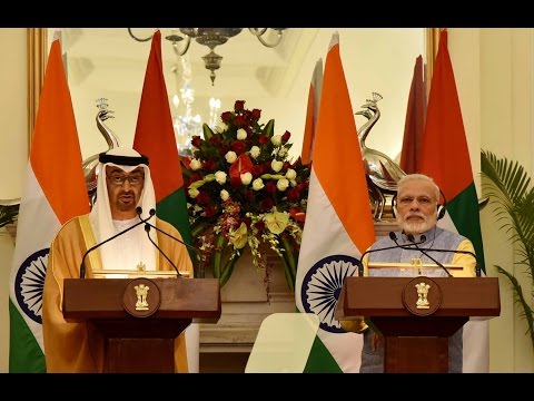 PM Narendra Modi’s Speech at Exchange of Agreements & Press Statement with Crown Prince of Abu Dhabi