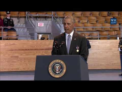 President Obama Participates in the Armed Forces Full Honor Review Farewell Ceremony