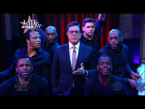 As 2017 Dawns, Stephen Colbert Suffers A Mariah Moment