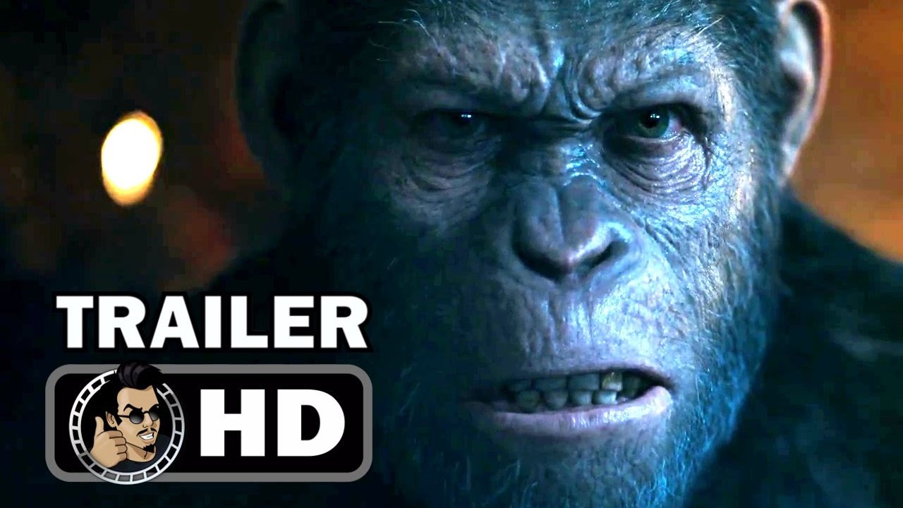 WAR FOR THE PLANET OF THE APES – Official Trailer #1 (2017) Andy Serkis Sci-Fi Action Movie HD