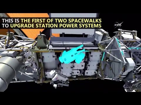 NASA astronauts Shane Kimbrough and Peggy Whitson are going outside the Internat…