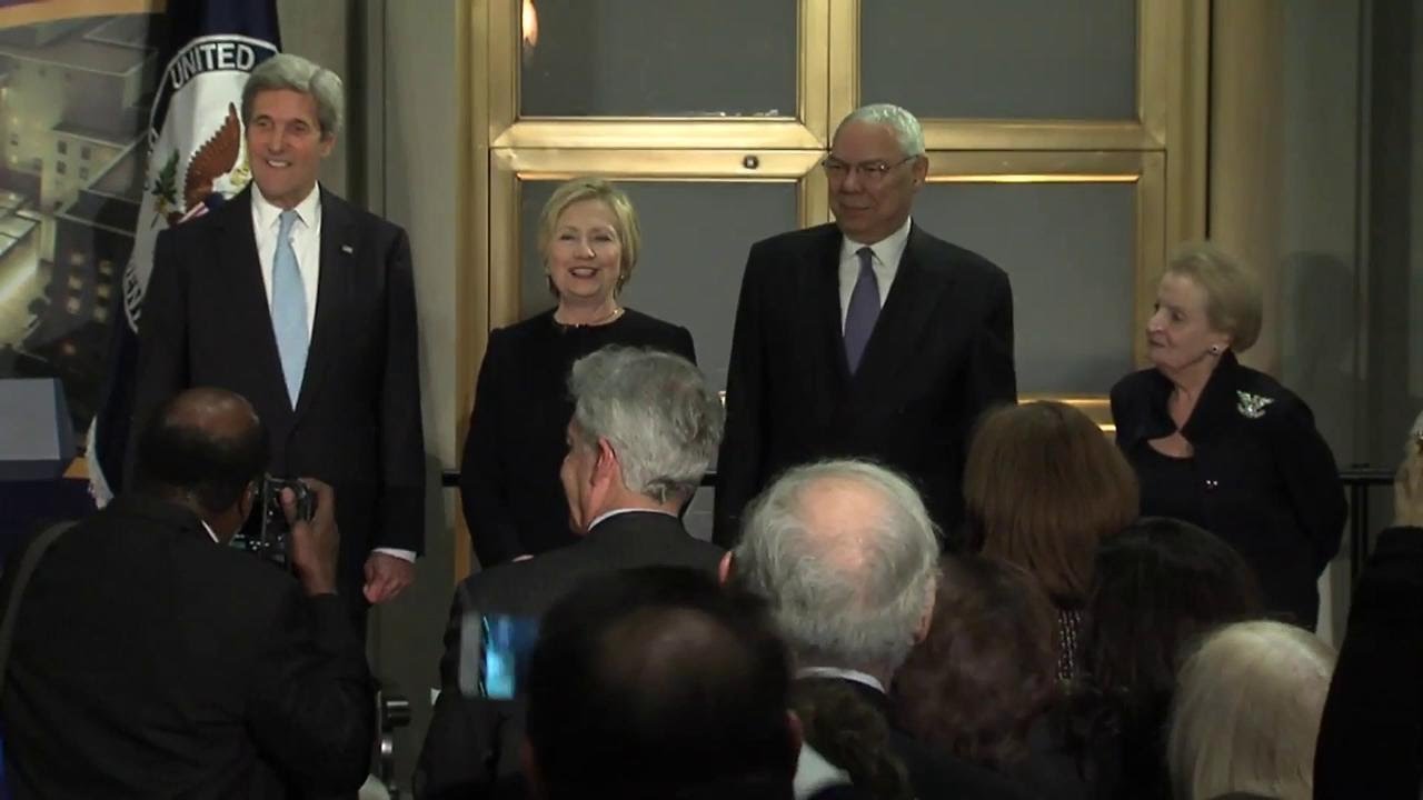Remarks by Secretaries of State Baker, Albright, Powell, Clinton at U.S….