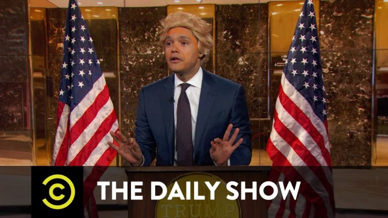The Daily Show – President-Elect Trump Takes On the Crooked Media