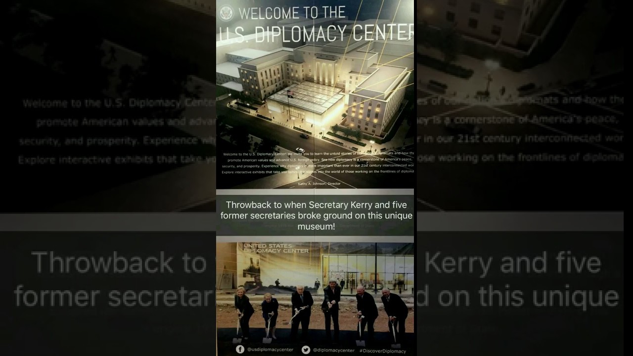 Snapchat Story: Completion of the U.S. Diplomacy Center Pavilion