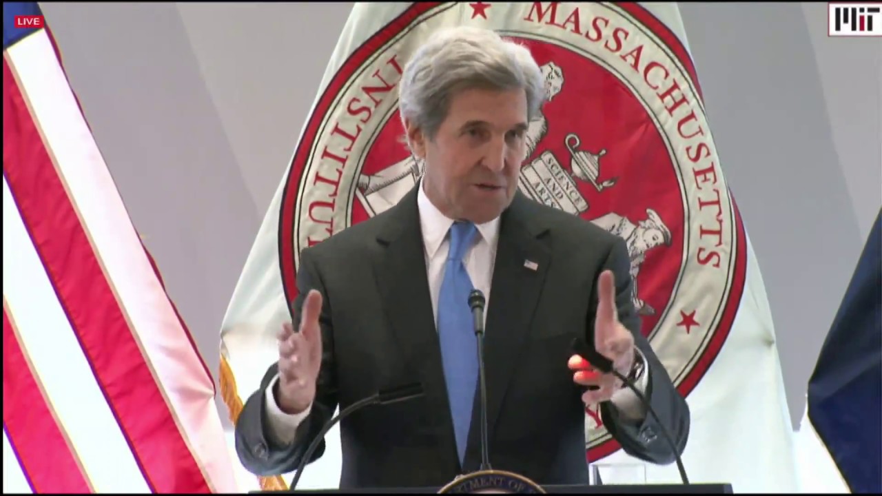 Secretary Kerry’s Address on Climate Change at MIT