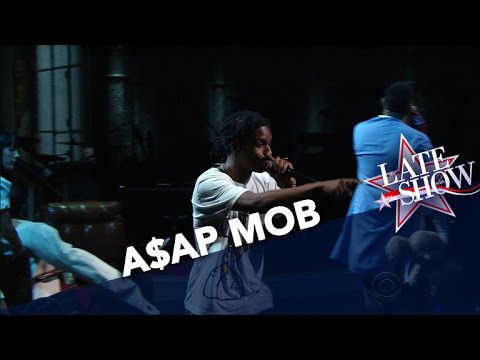 A$AP Mob Performs ‘Crazy Brazy’