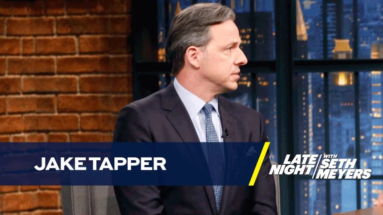 Jake Tapper Responds to Donald Trump’s Attempt to Delegitimize CNN