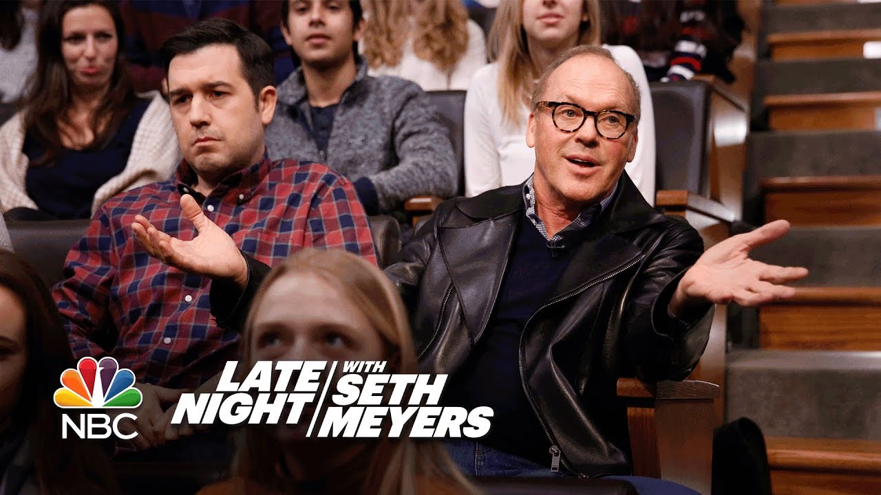 Michael Keaton Didn’t Know He Was a Guest on Late Night