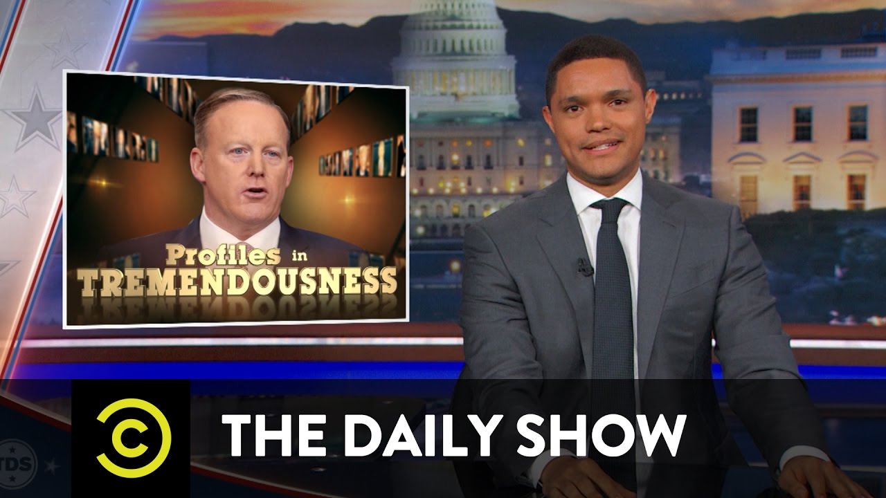 Profiles in Tremendousness – White House Press Secretary Sean Spicer: The Daily Show