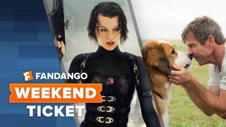 Resident Evil: The Final Chapter, A Dog’s Purpose, Gold | Weekend Ticket