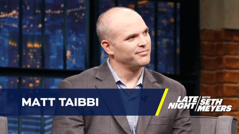 Matt Taibbi Finds Trump’s Presidency Both Hilarious and Horrifying