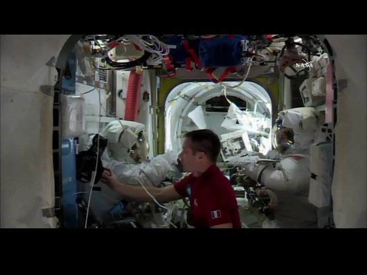 Great work by the whole team on a safe and successful #spacewalk. NASA Astronaut…