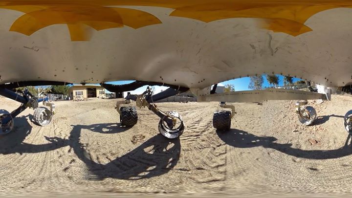 Ride along with us for a robot’s-eye-view of the ‘Mars Yard,…