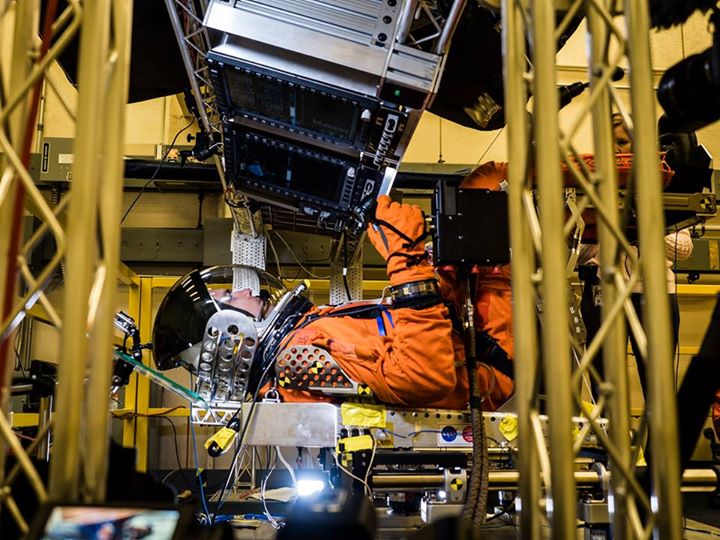 We simulated conditions that astronauts would experience abo…