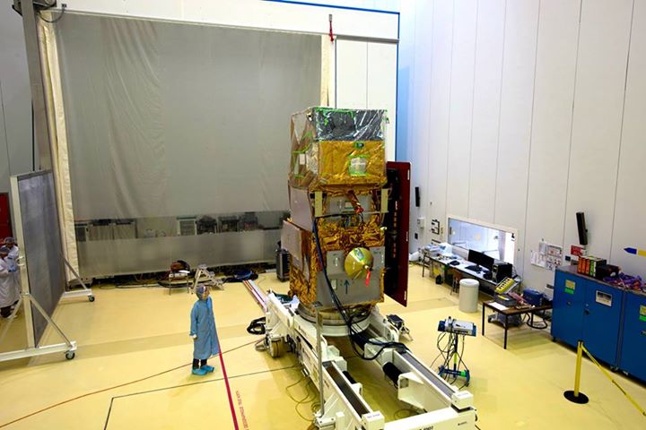 Sentinel-2B satellite at Europe’s Spaceport in Kourou, French Guiana, on 23 Janu…