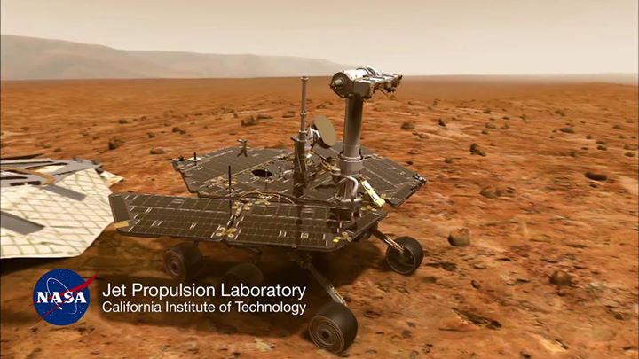 Our Opportunity rover celebrated 13 years on Mars Tuesday. S…
