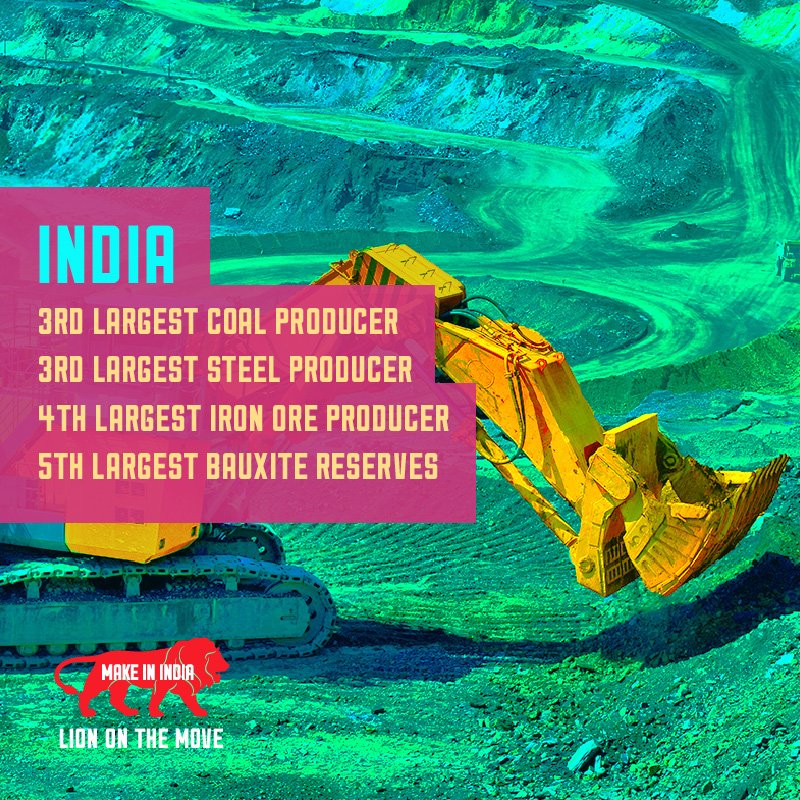 For a comprehensive list of major #MakeInIndia Mining sectoral achievements, ple…