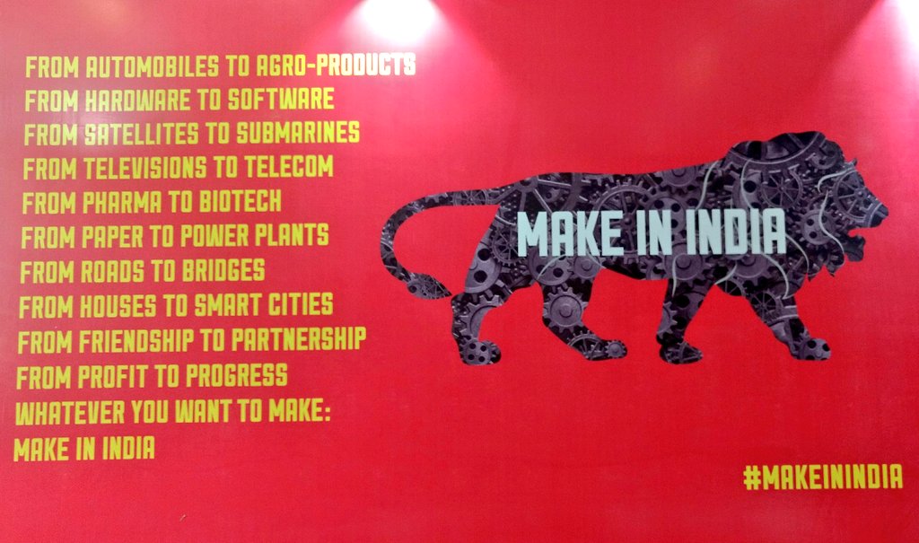 There has never been a better time to #MakeInIndia! Find us at Hall 1, Global Tr…