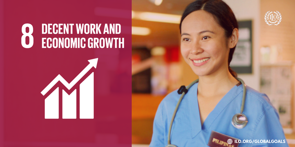 What role does decent work play in achieving the #GlobalGoals? Take a look:  …