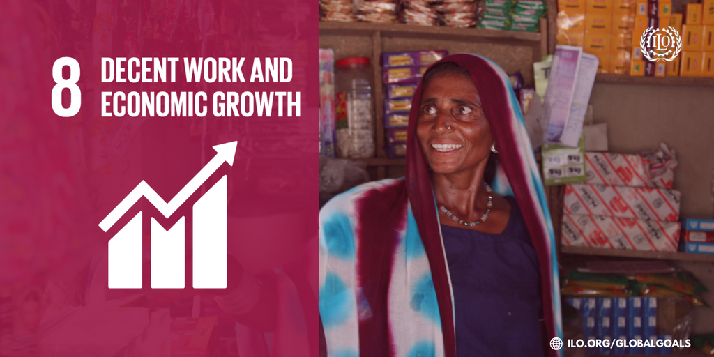 Decent work is the most effective way to lift people out of poverty, reduce ineq…