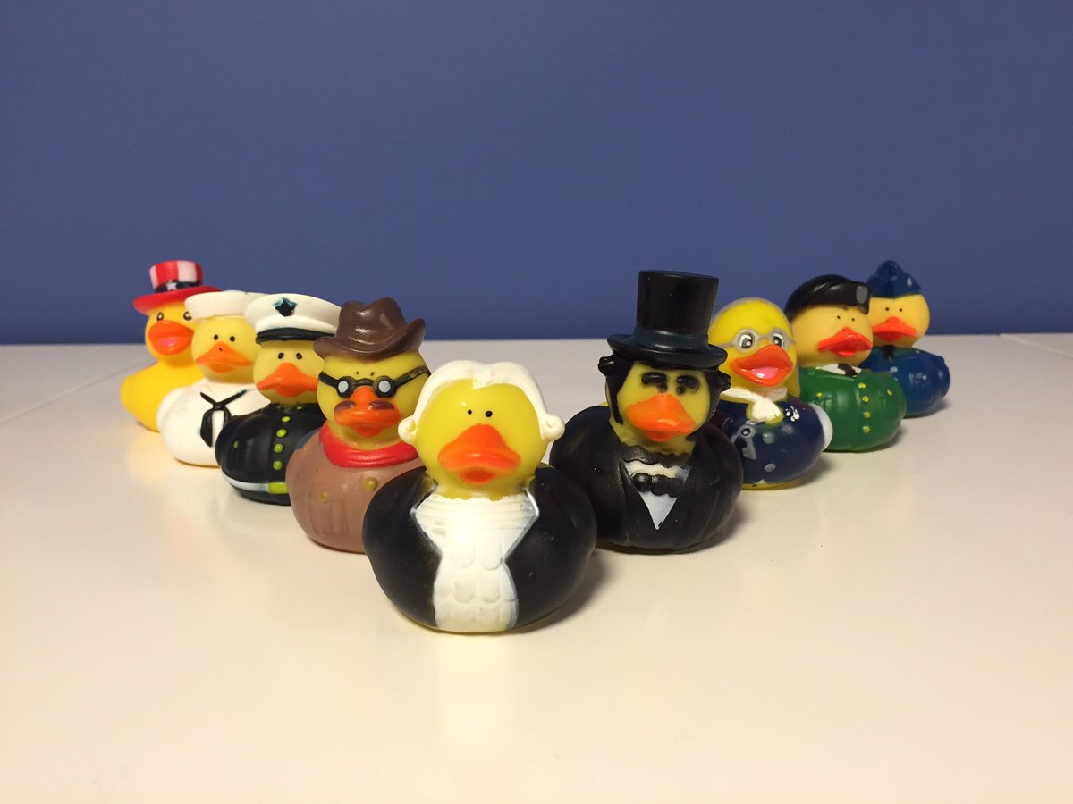 Happy #NationalRubberDuckyDay! …