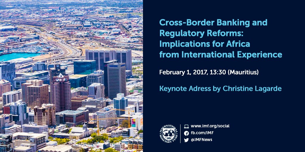 Watch @Lagarde speech at IMF conference on cross-border banking and regulatory r…