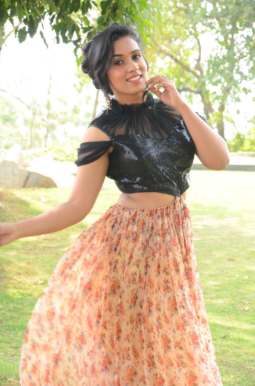 Brand New Photo Stills Of South Actress Chetana Uttej | Tollywood