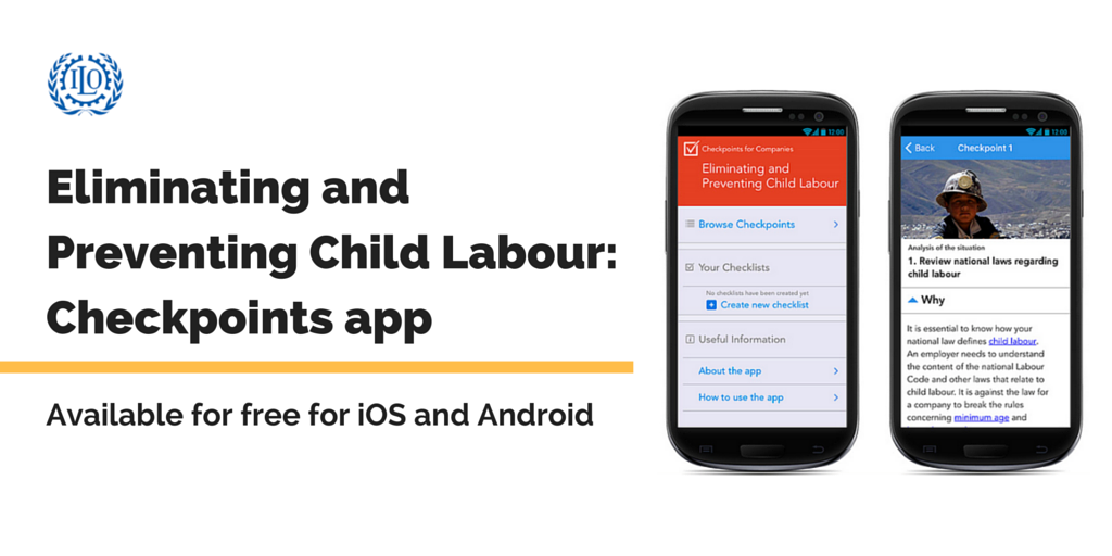 Our app helps companies eliminate and prevent #childlabour in their supply chain…