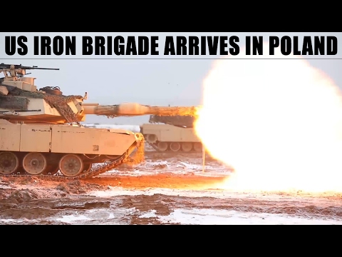 US Iron Brigade arrives in Poland for Atlantic Resolve 2017