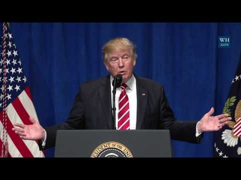 President Trump Makes Remarks to Coalition Representatives and Senior US Commanders