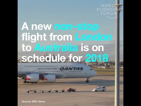 A new non stop flight from London to Australia is on schedule for 2018