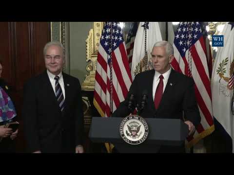 Swearing-In of HHS Secretary Dr. Tom Price