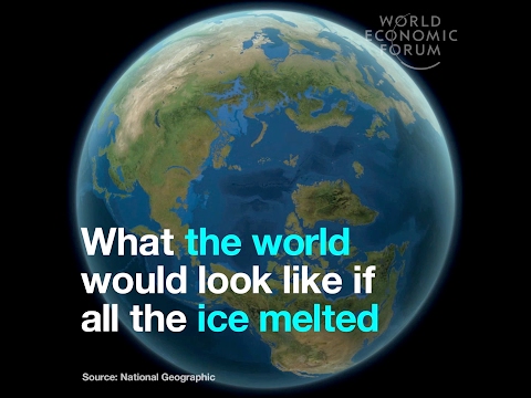 What the world would look like if all the ice melted
