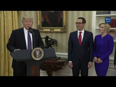 Swearing-In Ceremony of the Secretary of Treasury