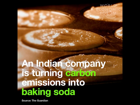 An Indian company is turning carbon emissions into baking soda
