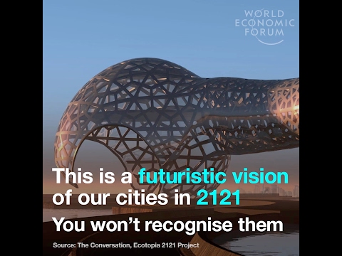 This is a futuristic vision of our cities in 2121 – You won’t recognise them