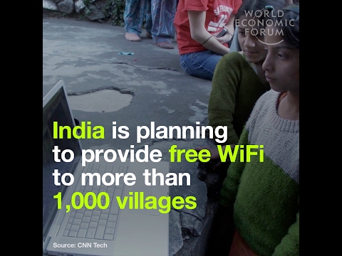 India is planning to provide free WiFi to more than 1,000 villages