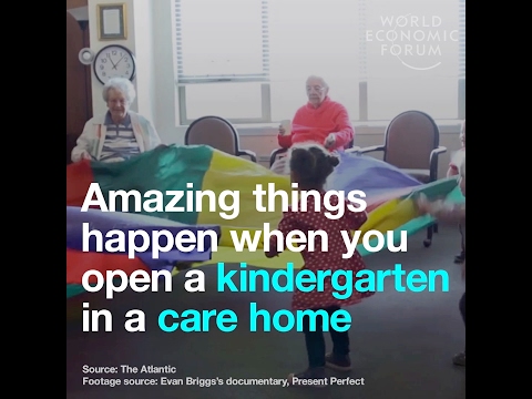 Amazing things happen when you open a kindergarten in a care home