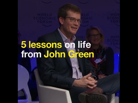 5 lessons on life from John Green