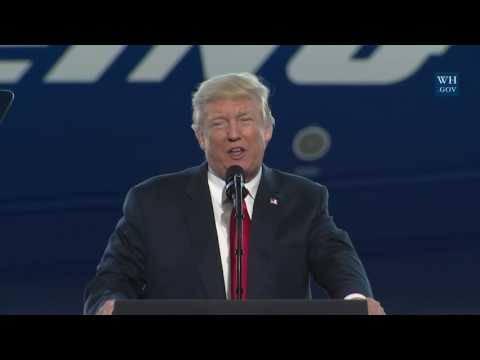President Trump Makes Remarks at Boeing