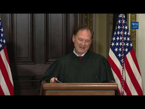 Justice Samuel Alito Swears-In EPA Administrator Scott Pruitt