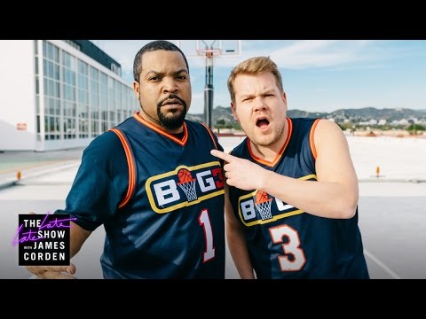 James Corden Dominates Ice Cube on the Basketball Court